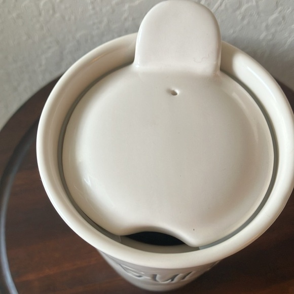 Rae Dunn: “Gulp” Ceramic Tumbler/Travel Mug - Picture 13 of 16